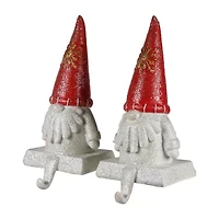 Northlight 8.25" Gnome Christmas Stocking Holder