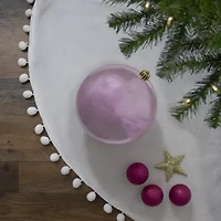 Shiny Bubblegum Pink Shatterproof Christmas Ball Ornament 8'' (200mm)