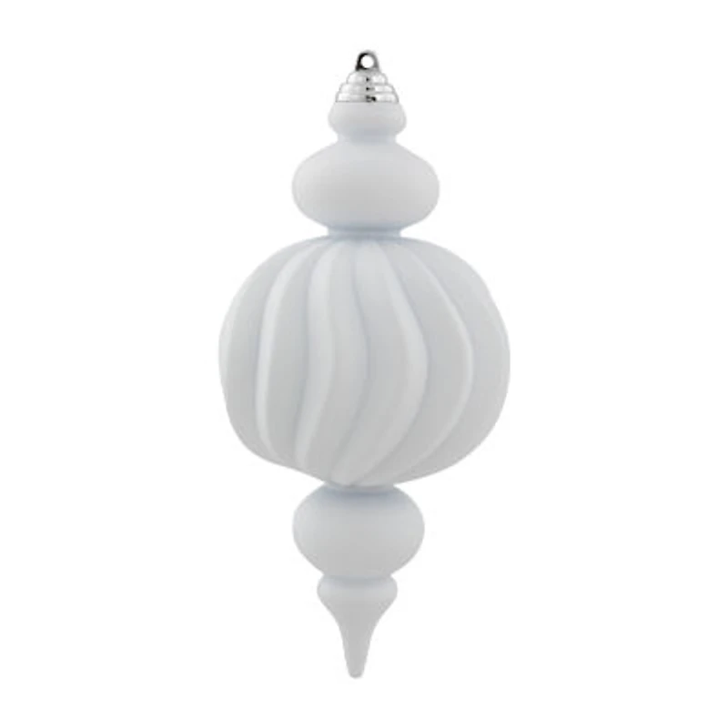 Northlight 10" Shatterproof Finial 4-pc. Christmas Ornament