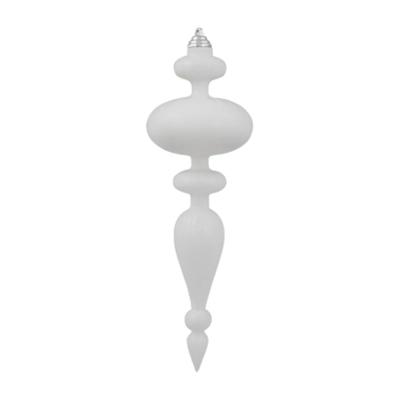 Northlight 14" Shatterproof Finial 4-pc. Christmas Ornament