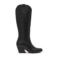 DV8 Womens Kyna Stacked Heel Cowboy Boots