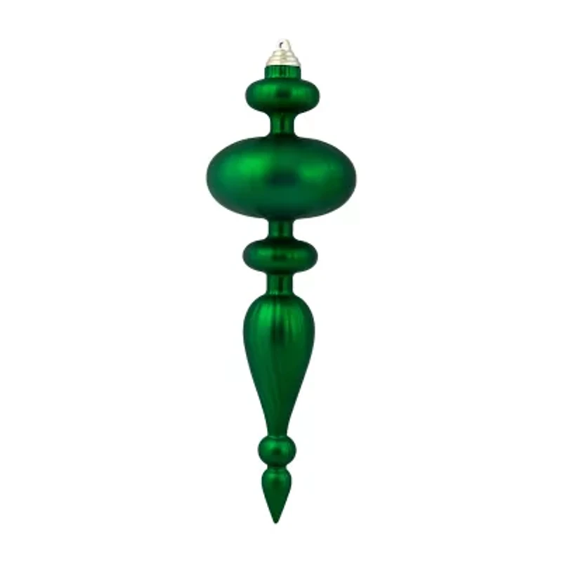 Northlight 14"  Shatterproof Finial 4-pc. Christmas Ornament