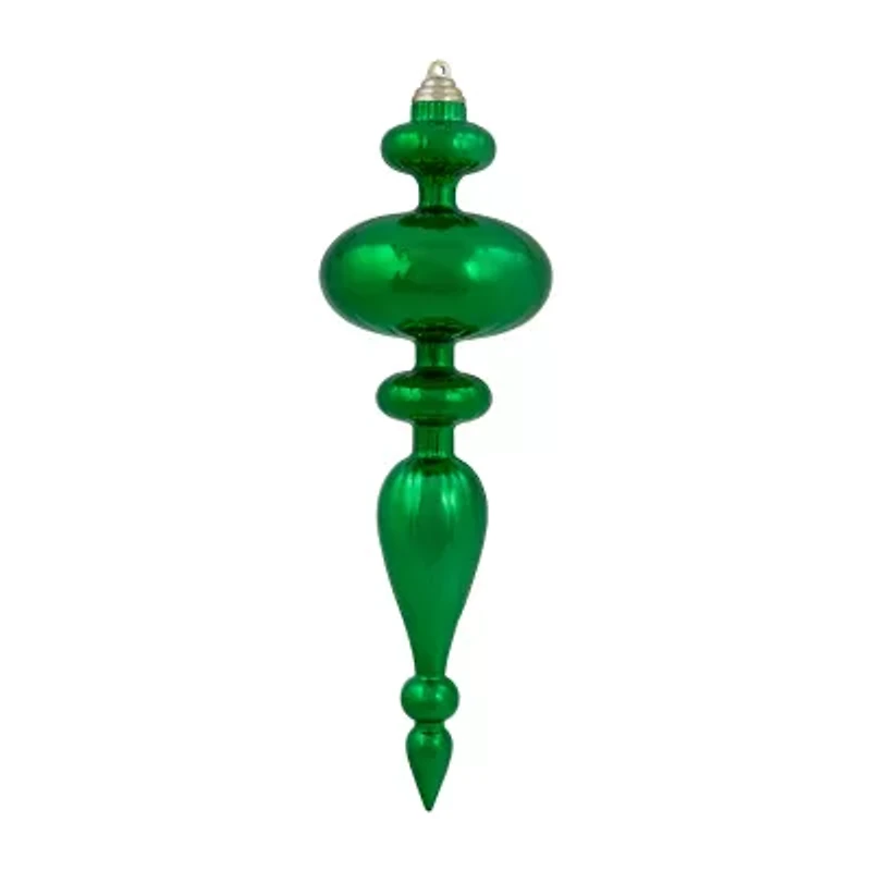 Northlight 14"  Shatterproof Finial 4-pc. Christmas Ornament