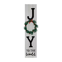 Northlight 35.75" Wreath Christmas Yard Art