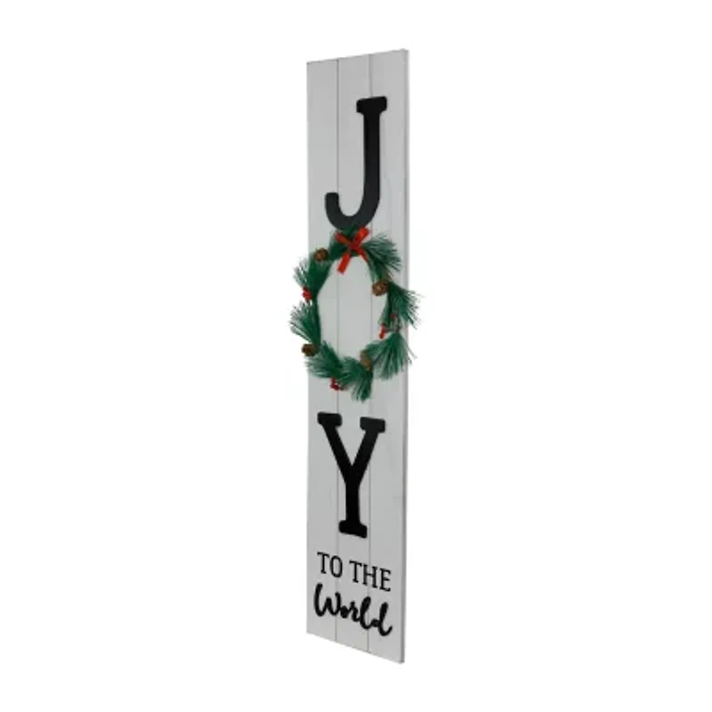 Northlight 35.75" Wreath Christmas Yard Art