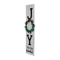 Northlight 35.75" Wreath Christmas Yard Art