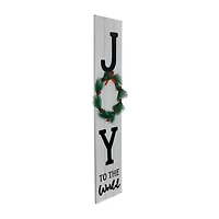 Northlight 35.75" Wreath Christmas Yard Art