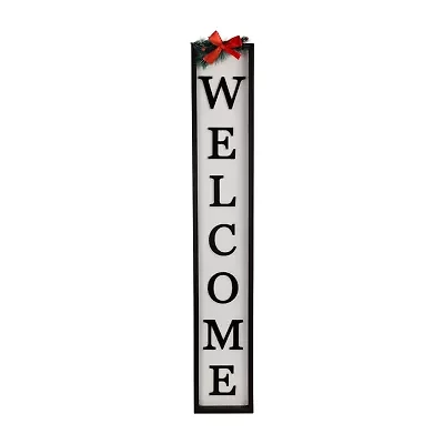 Northlight 35.75" Welcome Christmas Yard Art