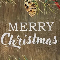 Northlight 38" Merry Christmas Wooden Christmas Yard Art