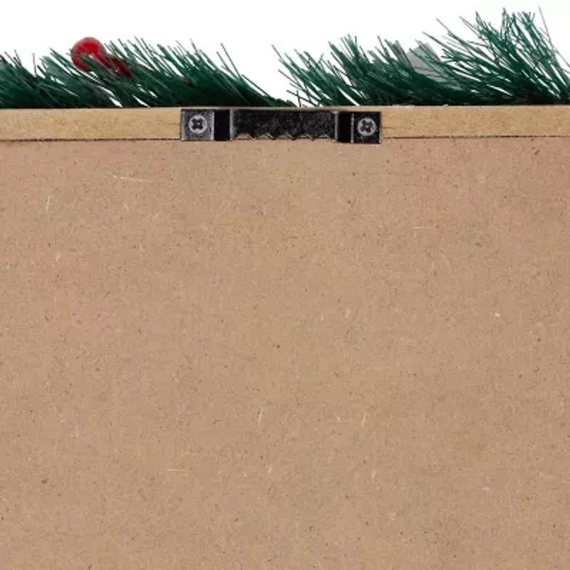 Northlight Merry Christmas Pine And Bow Christmas Yard Art