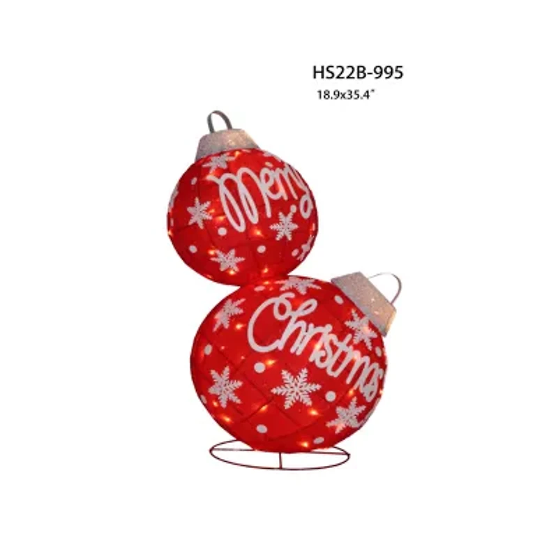 Northlight 35" Led Ornament Christmas Yard Art