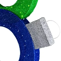 Northlight 31.5" Prelit Ornaments Christmas Yard Art