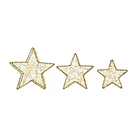 Northlight 14" Led Stars Christmas Yard Art