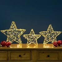 Northlight 14" Led Stars Christmas Yard Art