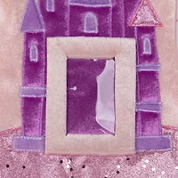 20'' Pink and Purple Glitter Princess Christmas Stocking