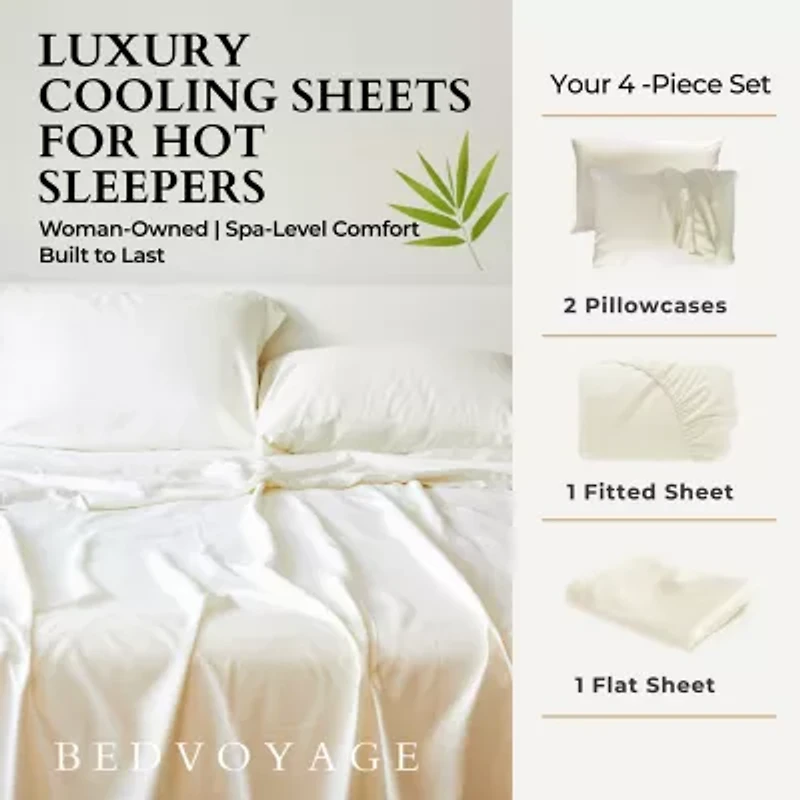 BedVoyage 300tc Rayon from Bamboo Sheet Set