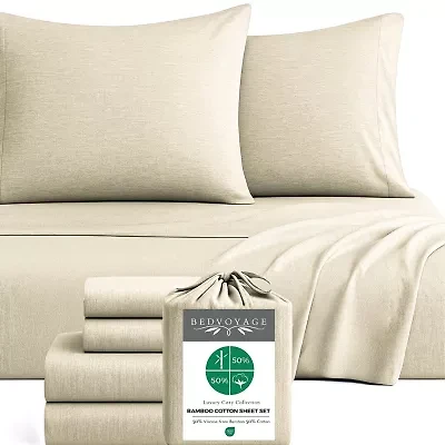 Bedvoyage Eco-Melange 300tc Sheet Set