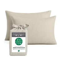 Bedvoyage Eco-Melange 300tc Pillowcases