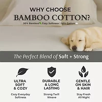Bedvoyage Eco-Melange 300tc Pillowcases