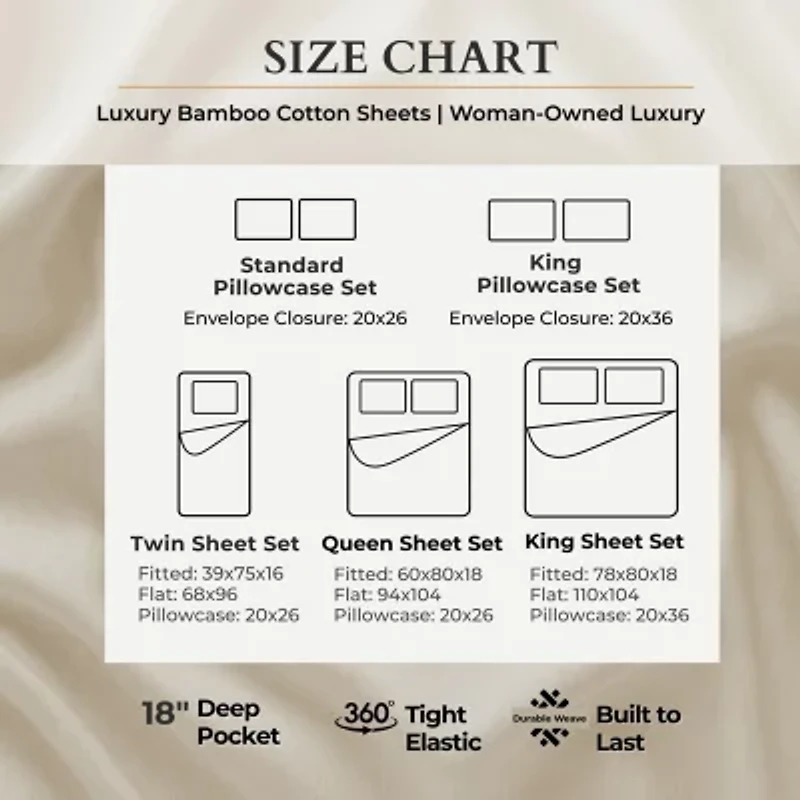 Bedvoyage Eco-Melange 300tc Pillowcases