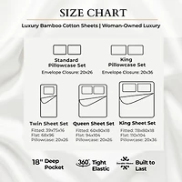 Bedvoyage Eco-Melange 300tc Pillowcases