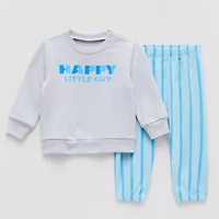 Okie Dokie Baby Boys 2-pc. Pant Set