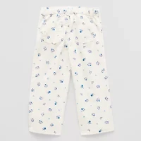 Okie Dokie Toddler & Little Girls Mid Rise Wide Leg Jean