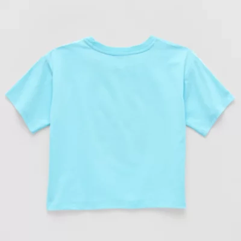 Little & Big Kid Girls Crew Neck Short Sleeve Regular Fit Gabby's Dollhouse Graphic T-Shirt