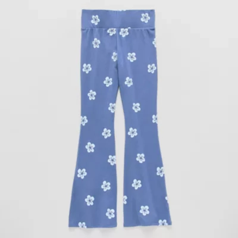 Thereabouts Little & Big Kid Girls Flare Full Length Leggings