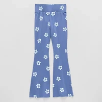 Thereabouts Little & Big Kid Girls Flare Full Length Leggings