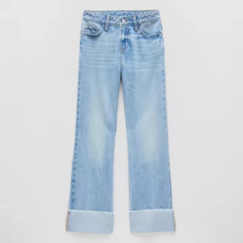 Thereabouts Little & Big Kid Girls Wide Leg Jean