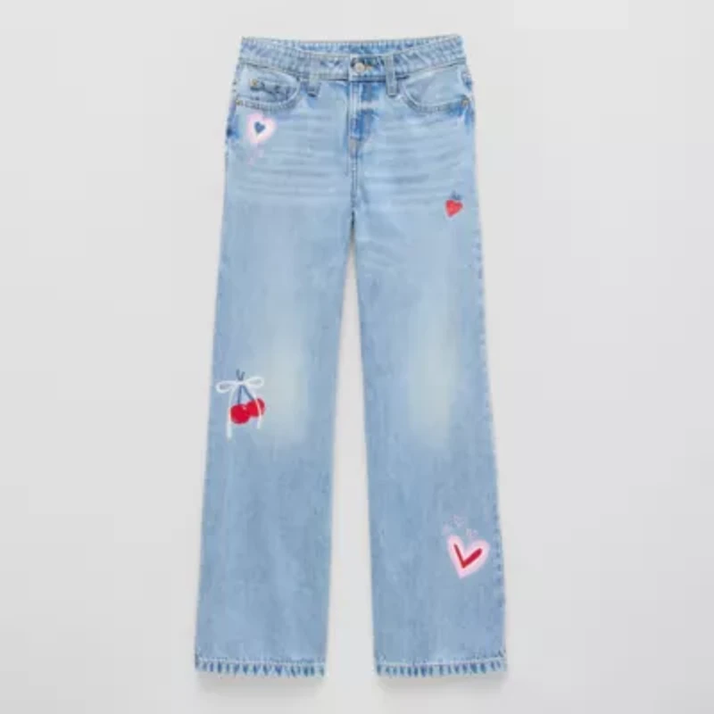 Thereabouts Little & Big Kid Girls Baggy Fit Jean
