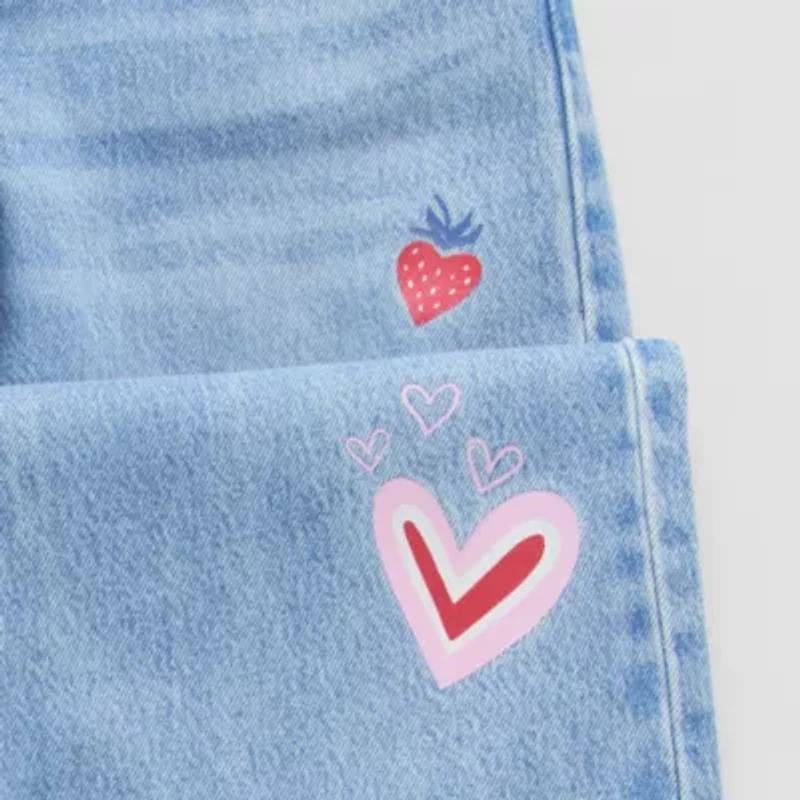 Thereabouts Little & Big Kid Girls Baggy Fit Jean