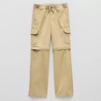 Thereabouts Loose Fit Zip Off Little & Big Kid Boys Straight Cargo Pant