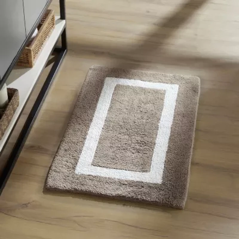 Better Trends Hotel Collection Cotton Reversible Bath Rug