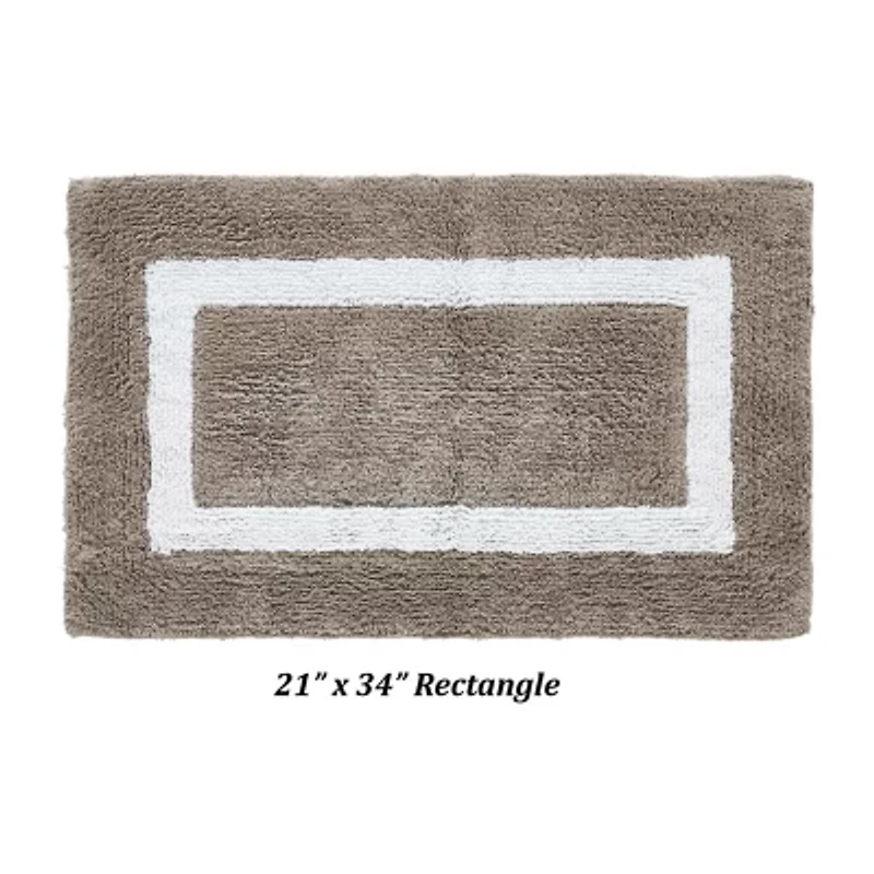 Better Trends Hotel Collection Cotton Reversible Bath Rug