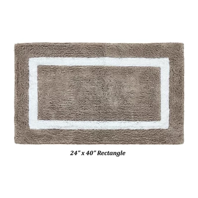 Better Trends Hotel Collection Cotton Reversible Bath Rug