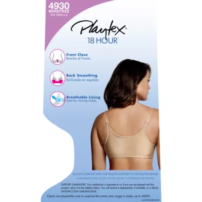 Playtex® 18 Hour® Sensationally Sleek Front Close Bra - 4930
