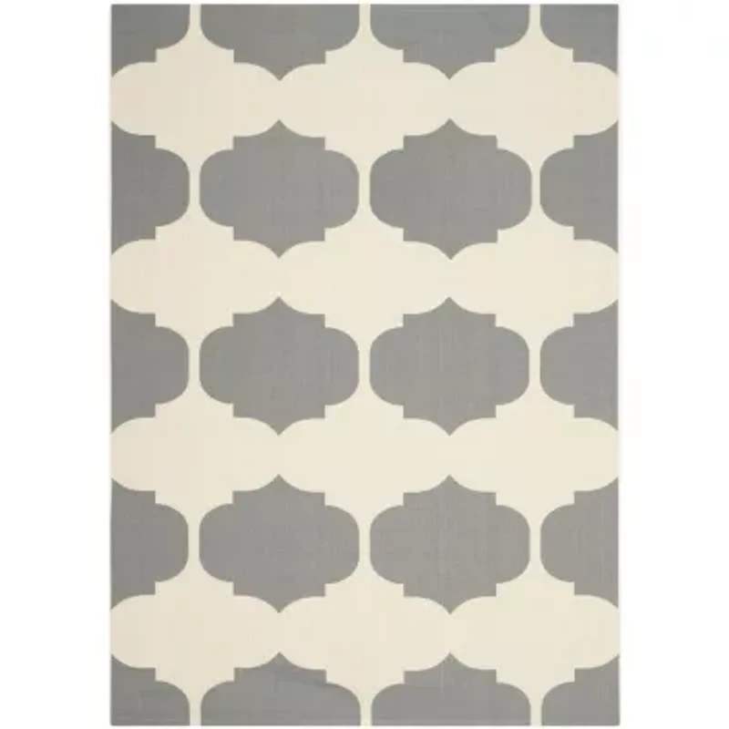 Safavieh Courtyard Collection Celina Geometric Indoor/Outdoor Area Rug