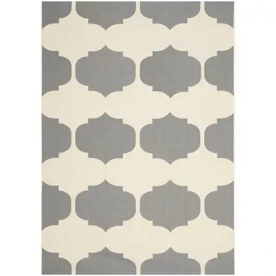 Safavieh Courtyard Collection Celina Geometric Indoor/Outdoor Area Rug