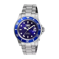 Invicta Pro Diver Mens Silver Tone Stainless Steel Bracelet Watch 26971