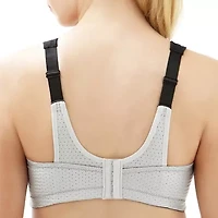 Glamorise Magiclift® Double Layer Custom Control Womens Seamless High Support Full Coverage Sports Unlined Bra 1166