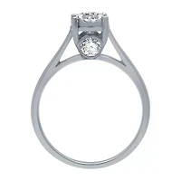 (H-I / I1) Womens 3/4 CT. T.W. Lab Grown White Diamond 10K Gold Engagement Ring