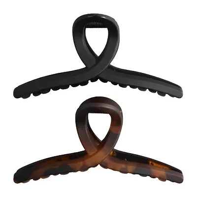 Kitsch Recycled Plastic Large Loop Claw Clips 2pc