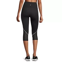 Xersion Run Womens Quick Dry Ankle High Rise Workout Capris