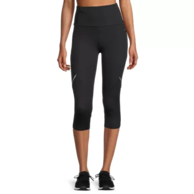 Xersion Run Womens Quick Dry Ankle High Rise Workout Capris