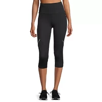Xersion Run Womens Quick Dry Ankle High Rise Workout Capris