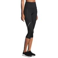 Xersion Run Womens Quick Dry Ankle High Rise Workout Capris