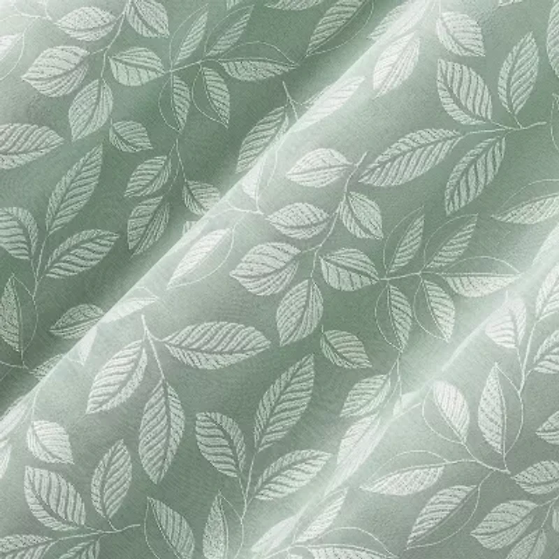 Sun Zero Satti Grommet Top 100% Blackout Single Curtain Panel