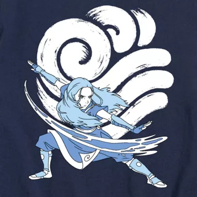 Little & Big Kid Boys Crew Neck Short Sleeve Regular Fit Avatar-The Last Airbender Graphic T-Shirt